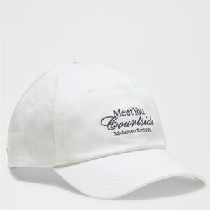 Lululemon White /TRNV Baseball Cap Size L/XL NWT